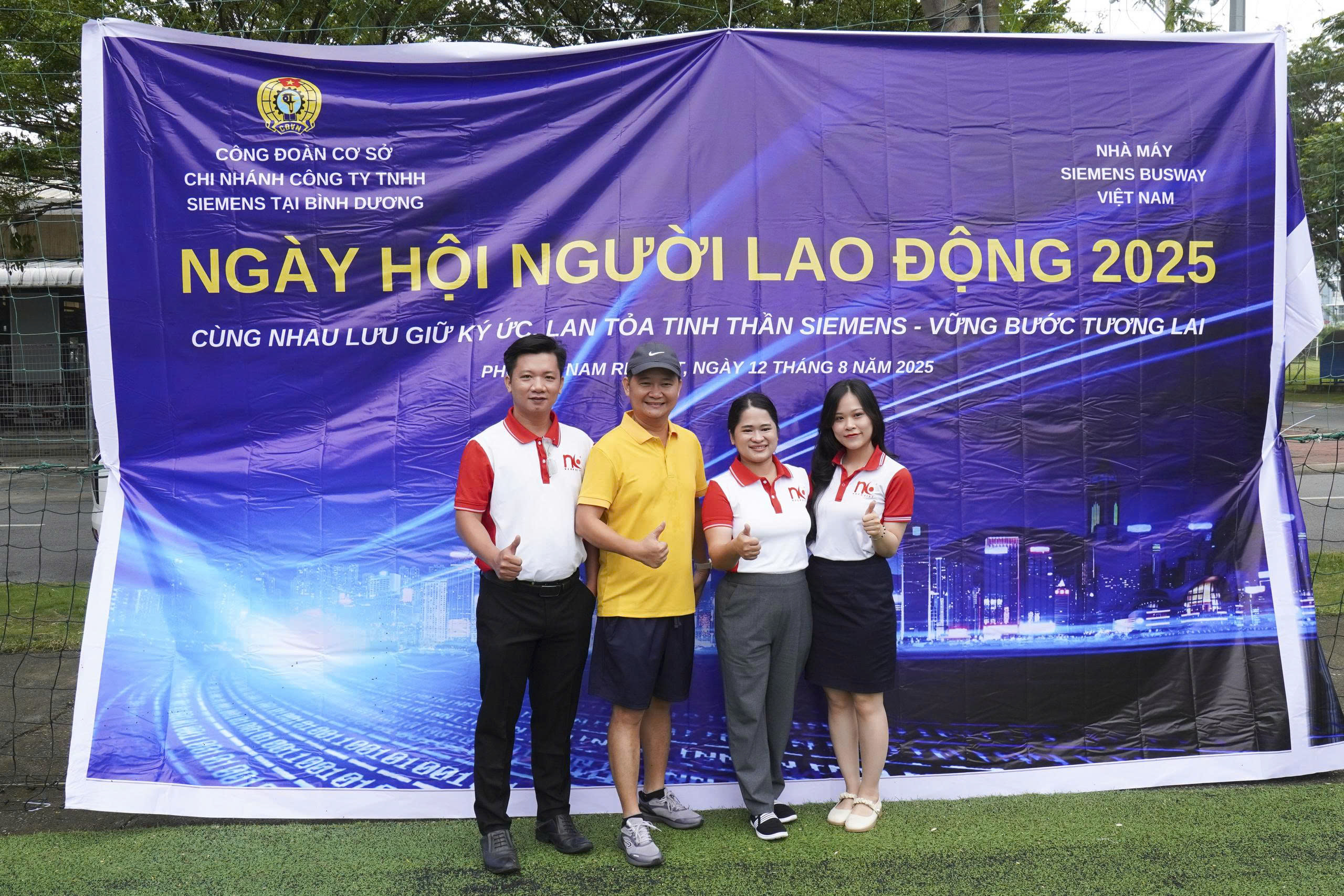 Công đoàn Nhân Kiệt Đồng Hành Cùng Ngày Hội Người Lao Động Siemens 2025: Lan Tỏa Gắn Kết – Vững Bước Tương Lai