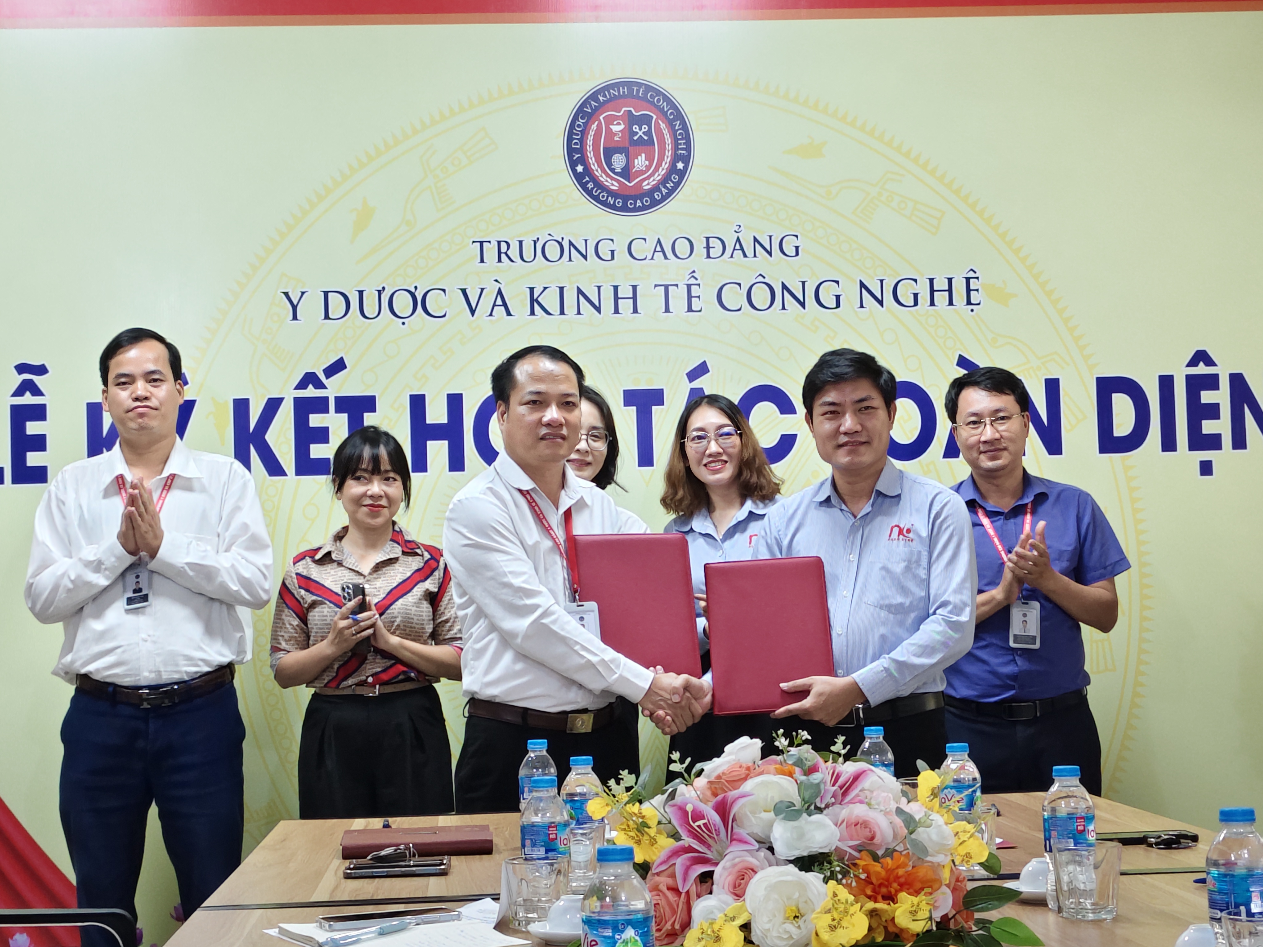 Nhân Kiệt Ký Kết Hợp Tác Với Trường Cao Đẳng Y Dược & Kinh Tế Công Nghệ: Chung Tay Phát Triển Nhân Lực Chất Lượng Cao