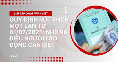 Rút Bảo Hiểm Xã Hội Một Lần: Những Điểm Mới Quan Trọng Từ Luật Bảo Hiểm Xã Hội Sửa Đổi 2024